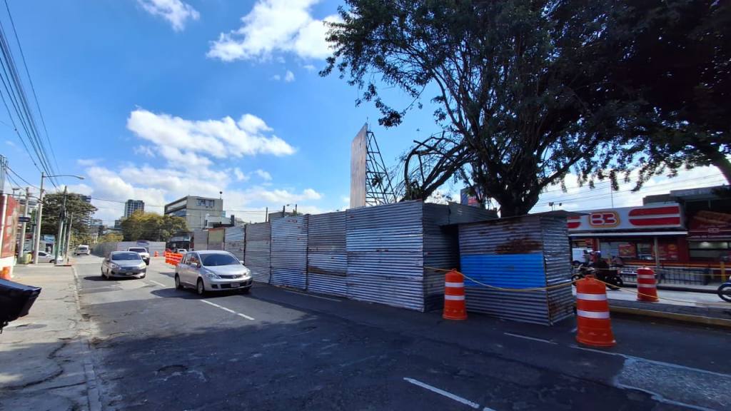 Avanzan trabajos del Aerometro en Calle Montúfar zona 9 | 