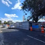 Avanzan los trabajos del Aerómetro en la calle Montúfar, zona 9t