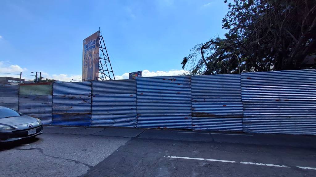 Avanzan trabajos del Aerometro en Calle Montúfar zona 9 | 