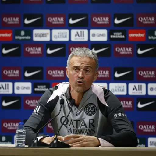 Luis Enrique, técnico del Paris Saint-Germain - PSG