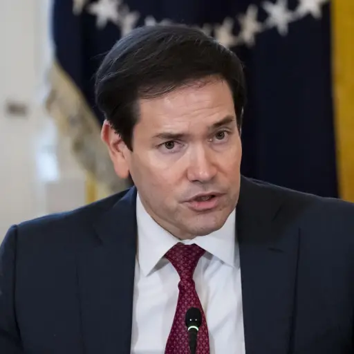 Fotografía del 9 de enero de 2026 del secretario de Estado de EE ,UU