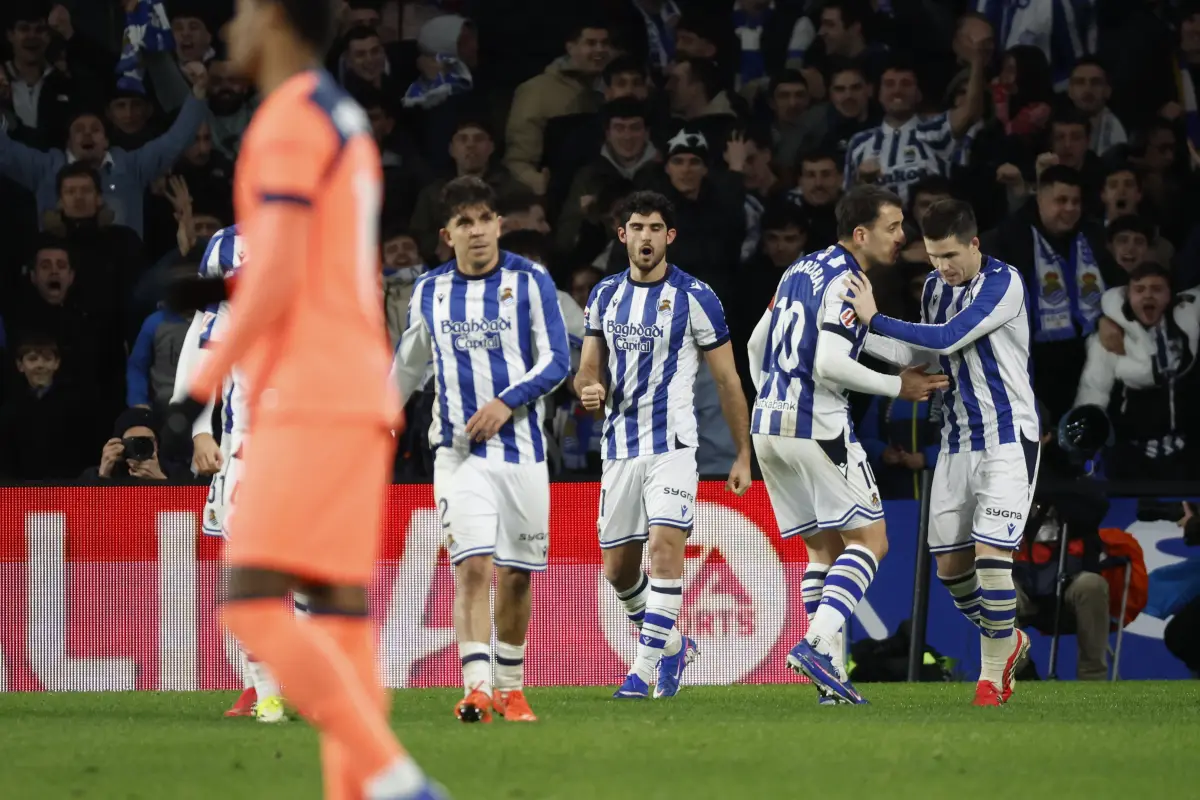 Real Sociedad derrota a Barcelona por La Liga 
