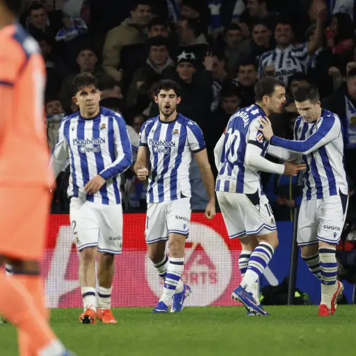 Real Sociedad derrota a Barcelona por La Liga 