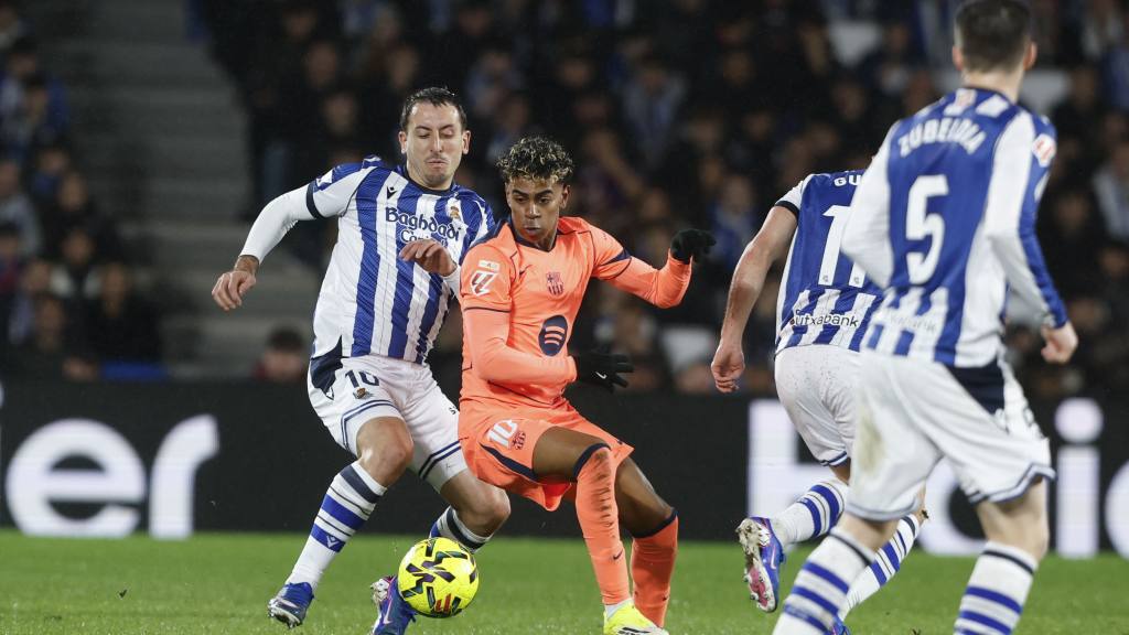 La Liga: Real Sociedad vs- Barcelona  | EFE
