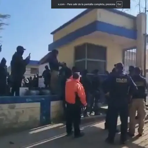 Las fuerzas de seguridad lograron recuperar a 28 rehenes de la carcel de Fraijanes II. ,Captura de pantalla. 