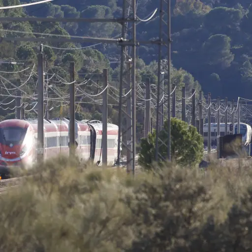 Accidente de trenes en España ,EFE