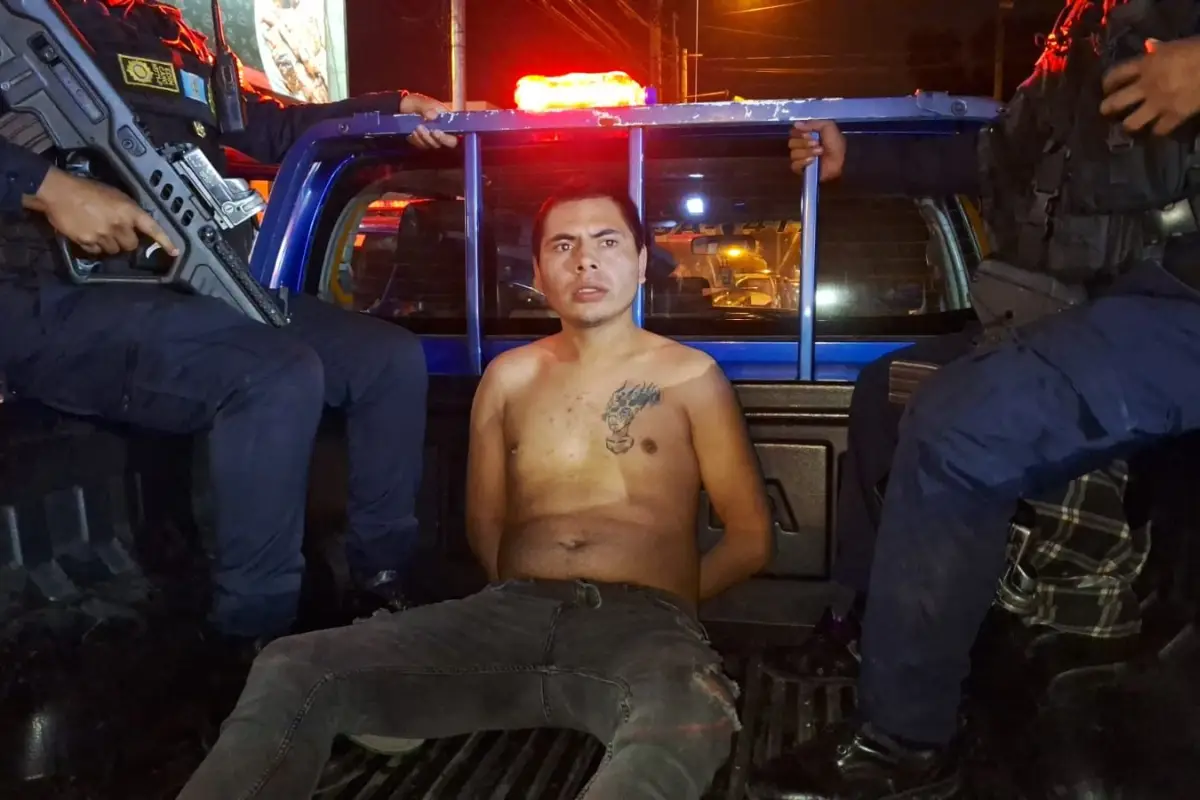 Harol Yeraldo Salguero Morales, de 19 años, alias “Liro Rebelde”, Foto PNC