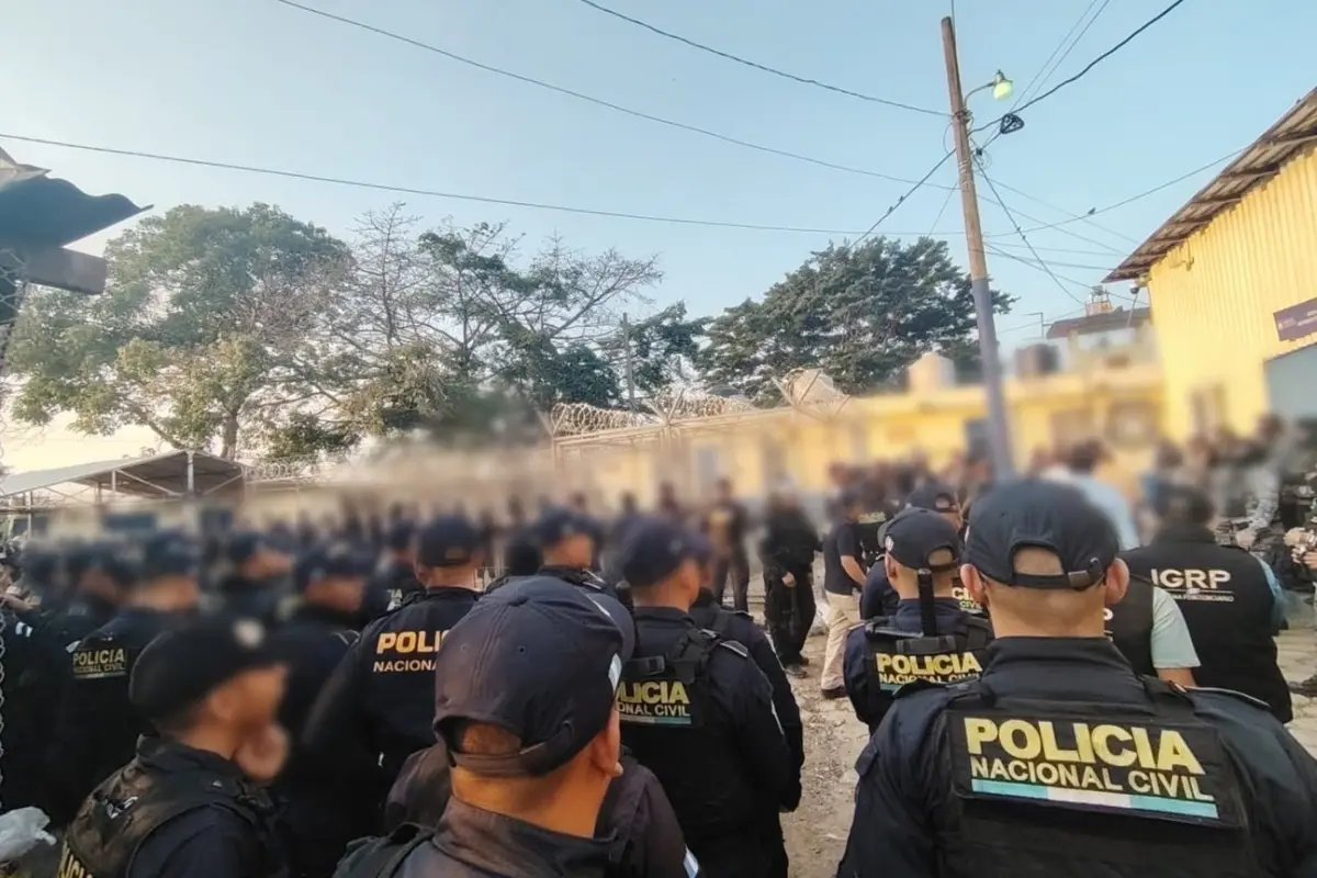 La PNC y el Ministerio Público realizan diligencias en la cárcel Renovación 1., Ministerio Público