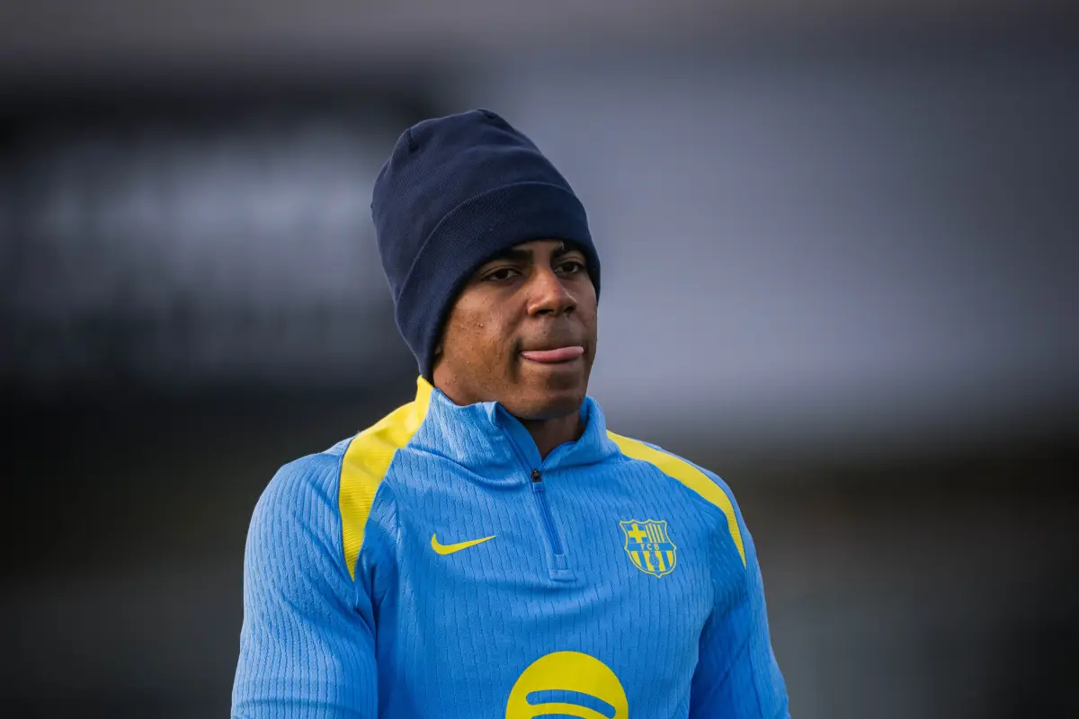 Lamine Yamal en un entreno del FC Barcelona - FC Barcelona