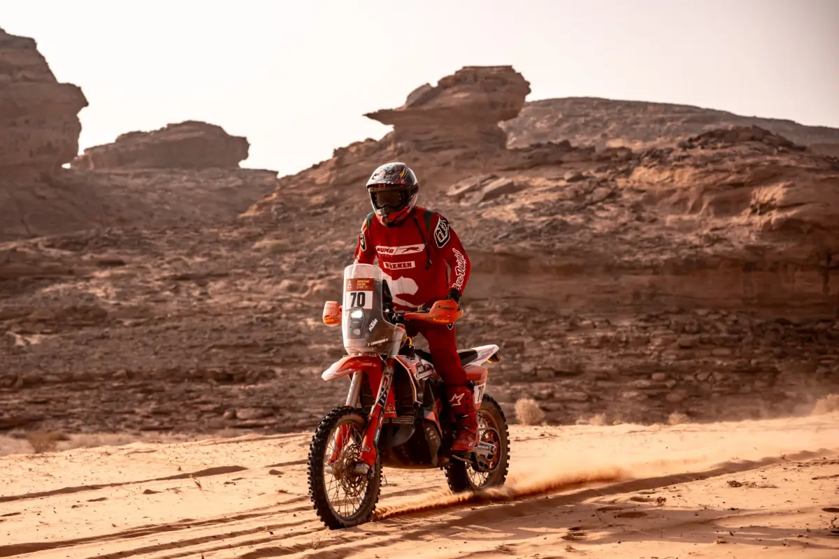 Francisco Arredondo cumple la tercera etapa del Rally Dakar 2026