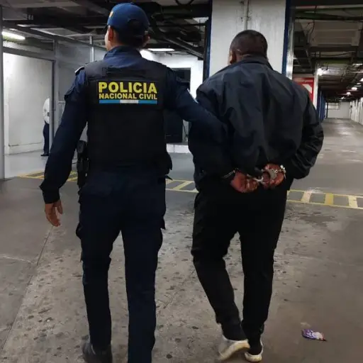 guardia capturado en San Miguel Petapa