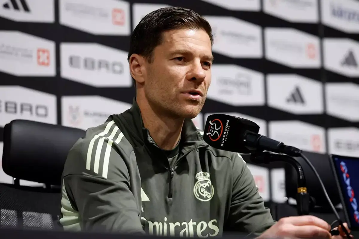 Xabi Alonso, técnico del Real Madrid, en conferencia de prensa - Real Madrid C.F.