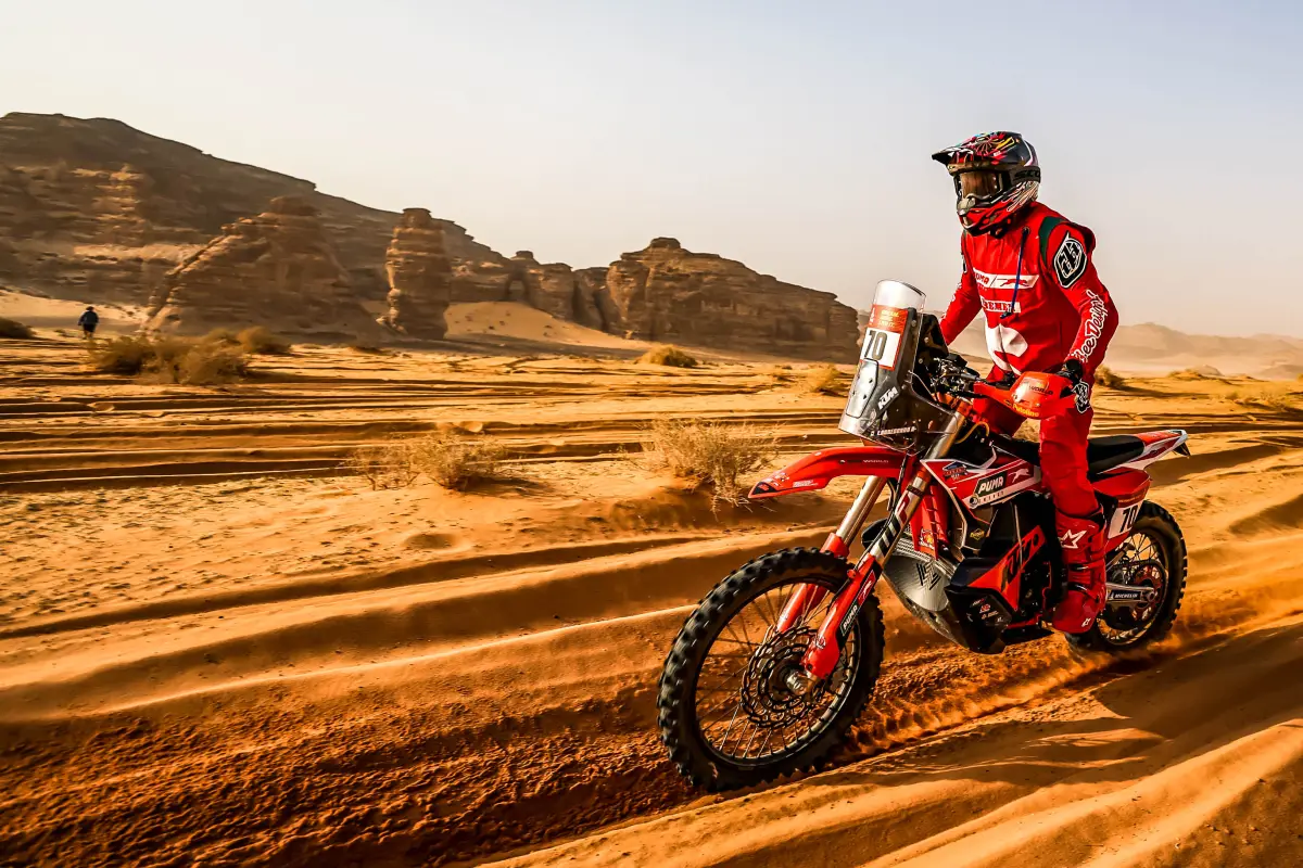 El guatemalteco Francisco Arredondo durante el Rally Dakar 2026 - César Pérez