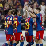 Barcelona golea al Athletic Club y es finalista de la Supercopa de Españat