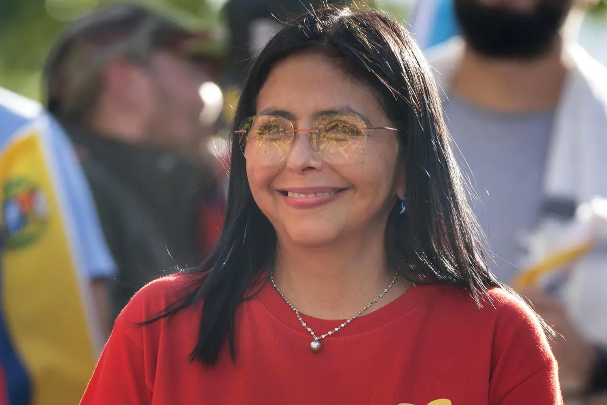 Delcy Rodríguez, vicepresidenta de Venezuela, EFE