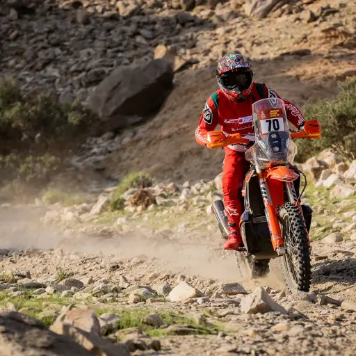 Francisco Arredondo, durante una de las etapas del Rally Dakar 2026 - César Pérez