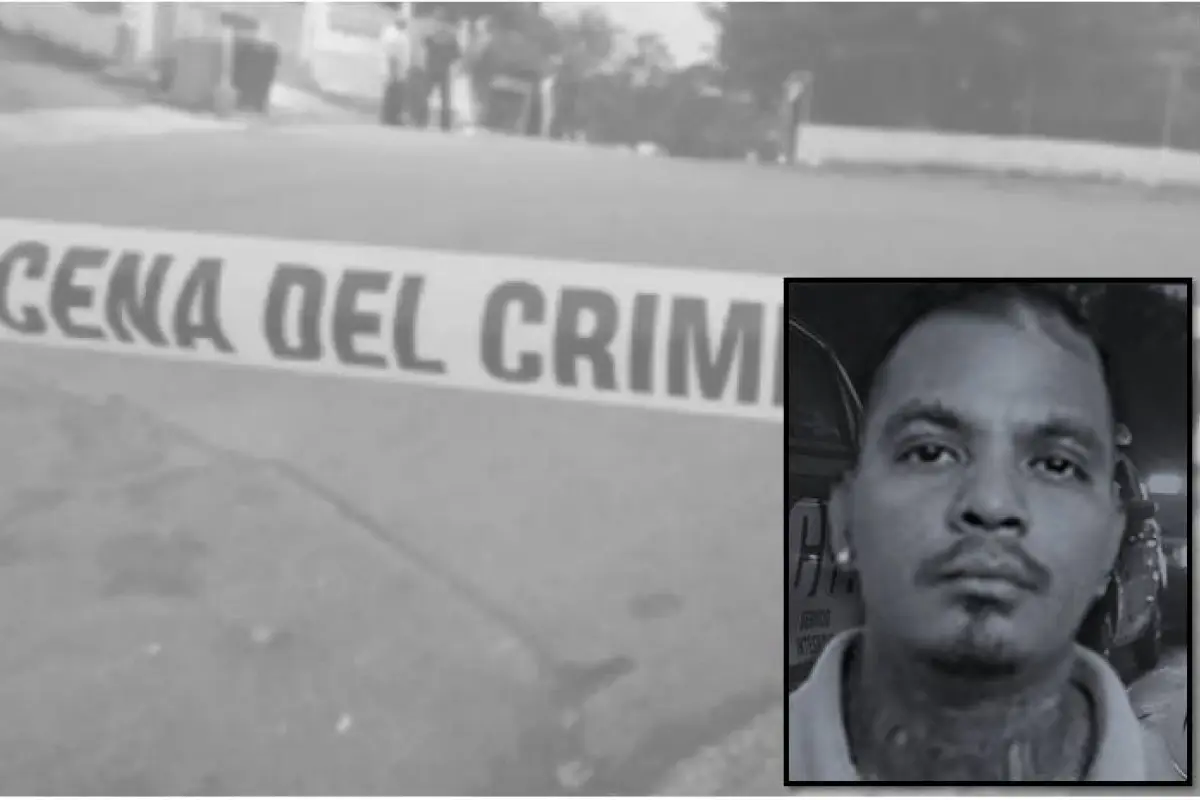 Edwin González, alias “Psyco”, pandillero del Barrio 18 que se fugó de Fraijanes II., .