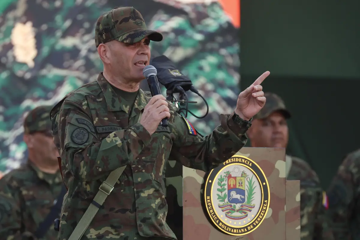 Vladimir Padrino López, ministro de Defensa, EFE