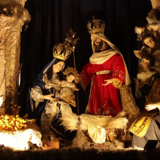 Nacimiento realizado en la Iglesia Santo Domingo. ,Alex Meoño/Emisoras Unidas