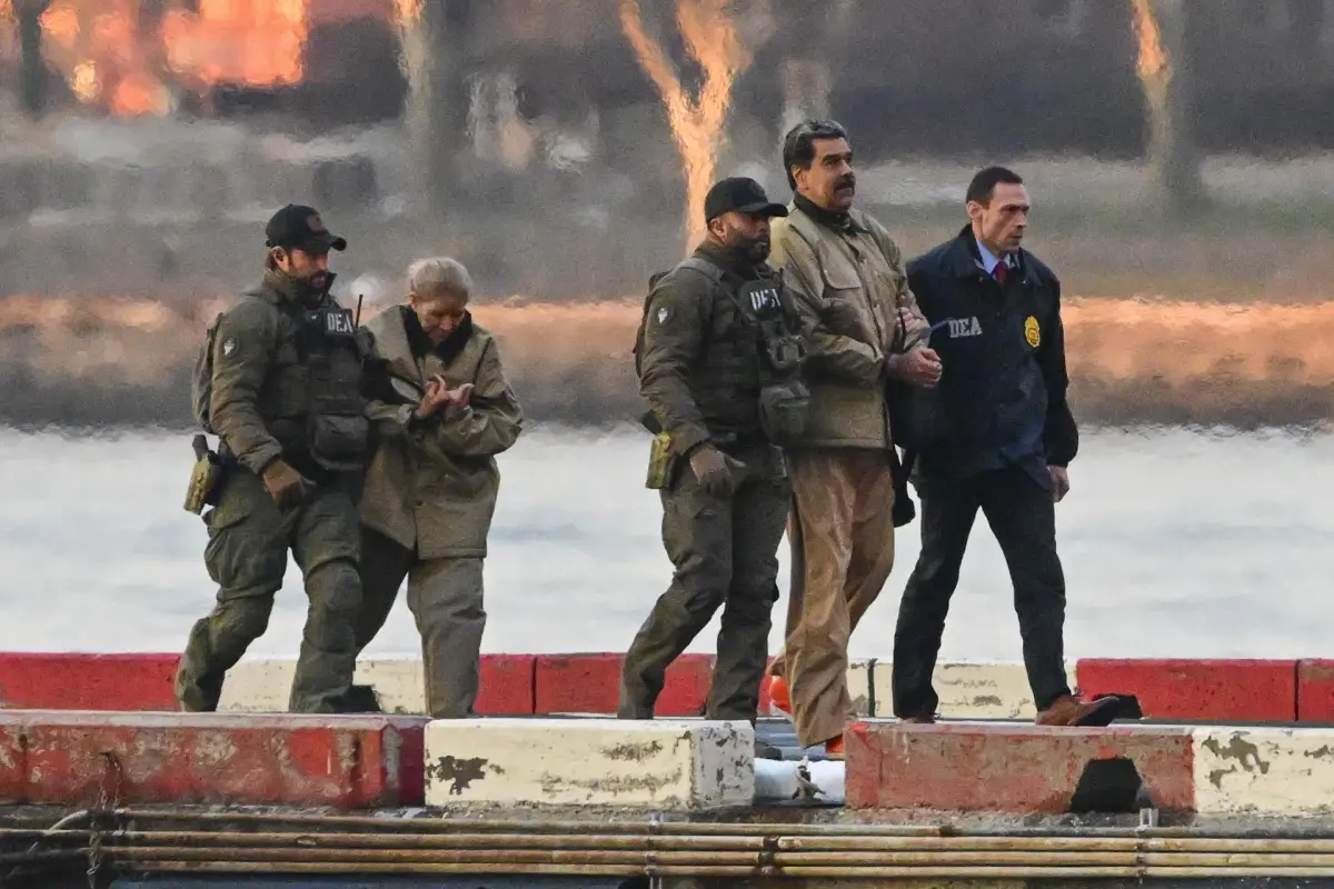 Nicolás Maduro es trasladado al tribunal del Distrito Sur de Nueva York, EFE