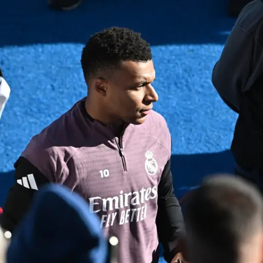 Kylian Mbappé se ejercitó en el gimnasio este lunes 5 de enero de 2026