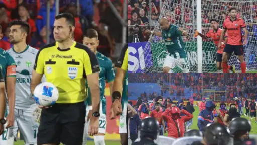 Se conoció el acta arbitral de Mario Escobar 