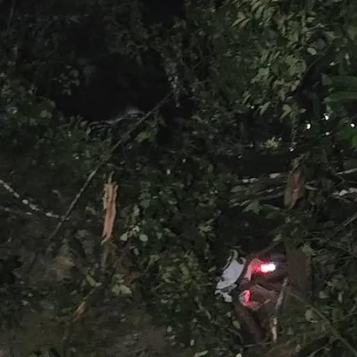 El vehículo donde viajaba la familia cayó a una hondonada en la ruta entre Santiago Atitlán y Chicacao. ,Medios locales