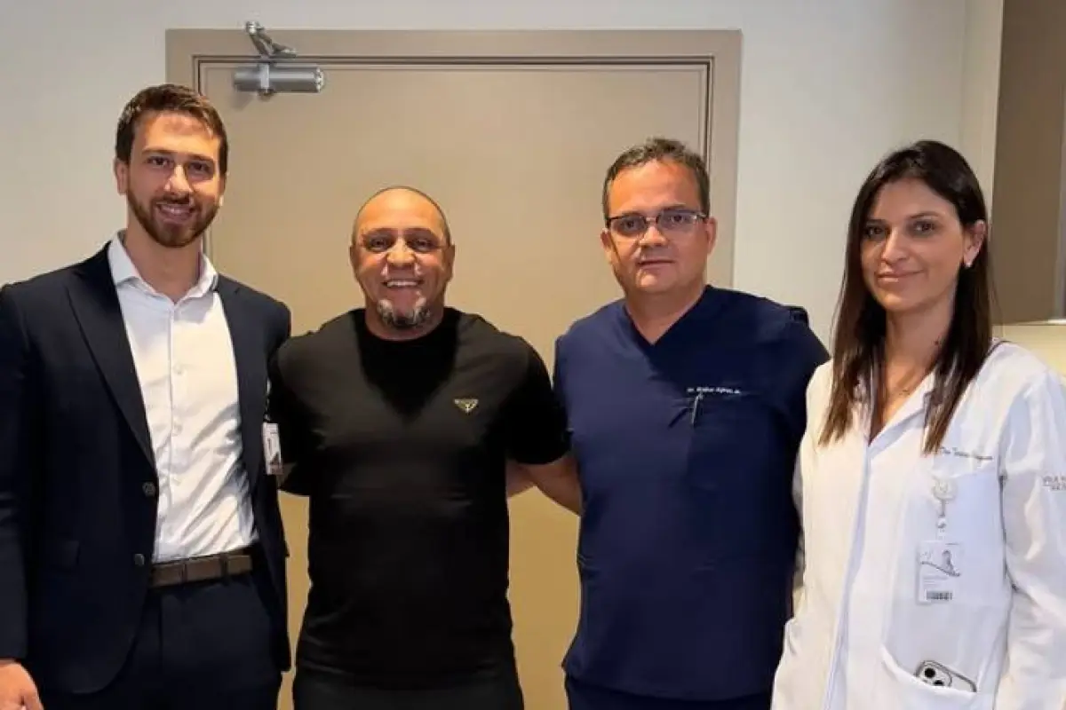 Roberto Carlos recibe el alta médica tras ser operado - instagram @oficialrc3