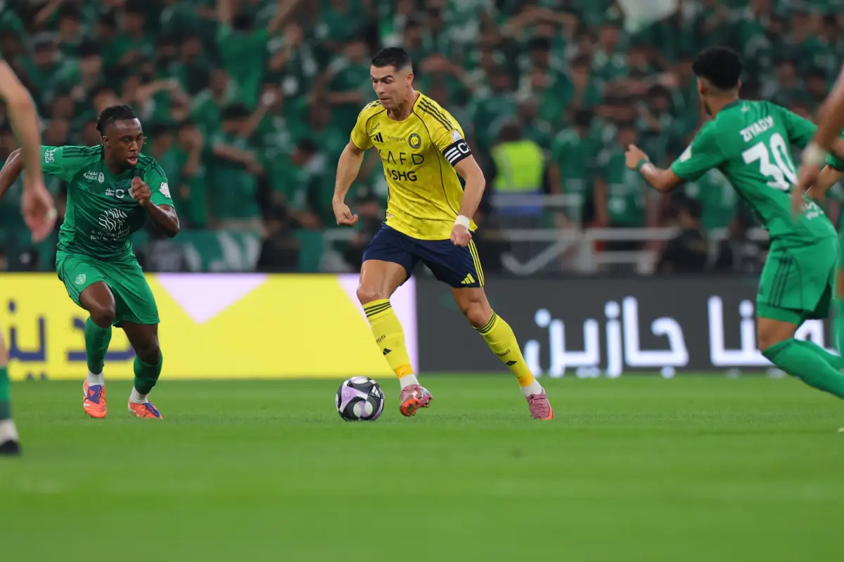 Cristiano Ronaldo en el partido entre Al-Nassr y Al-Ahli - Al-Nassr FC