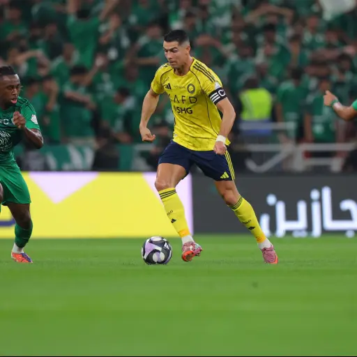 Cristiano Ronaldo en el partido entre Al-Nassr y Al-Ahli - Al-Nassr FC