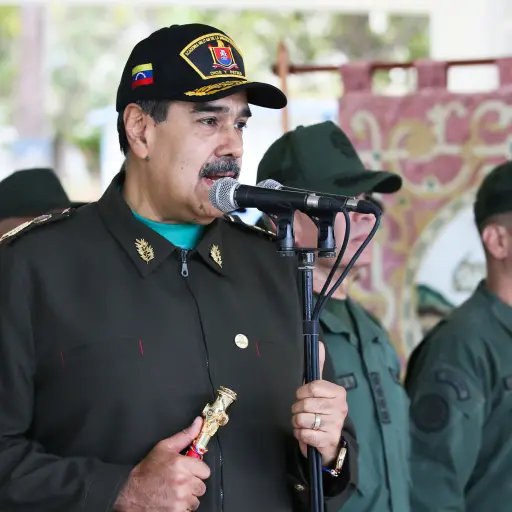 Nicolás Maduro en un acto en Venezuela ,EFE