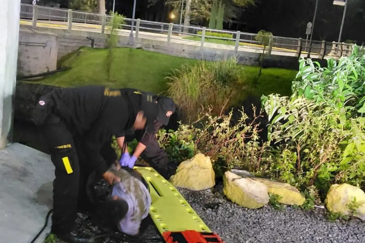 La persona encontrada en alrededores del río Cahabón no pudo ser identificada., Bomberos Voluntarios