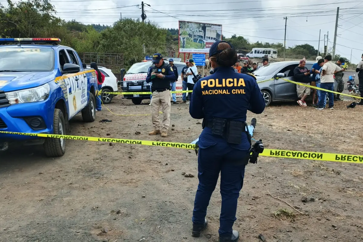 La víctima del ataque armado en San Vicente Pacaya perdió la vida., Bomberos Voluntarios