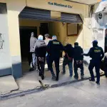 Cuatro hombres fueron detenidos por su vinculación con el crimen ocurrido en Santa Rosa. ,PNC