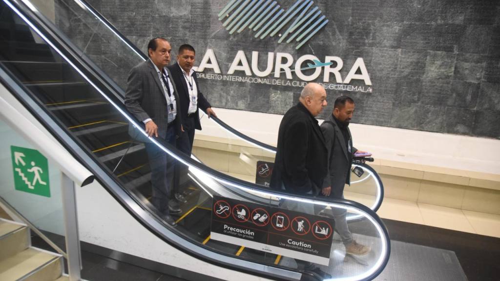 DGAC presenta nuevos escáner en aeropuerto internacional La Aurora. | Omar Solís/EU