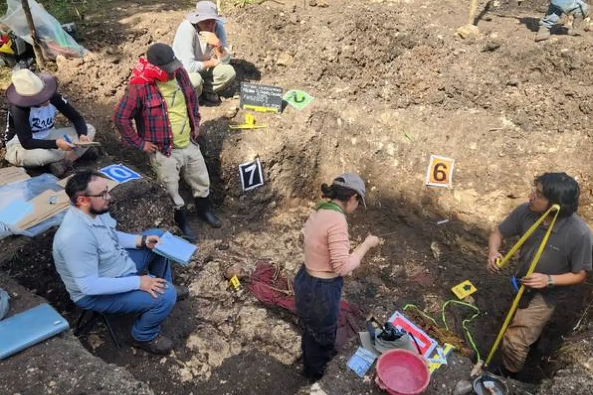 Las osamentas fueron localizadas en el marco de excavaciones realizadas en Petén., Ministerio Público