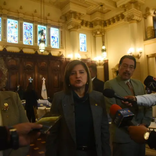 La vicepresidenta Karin Herrera y otros funcionarios del Gobierno que participaron en reuniónd el Gabinete Específico de Desarrollo Económico. ,Omar Solís/Emisoras Unidas