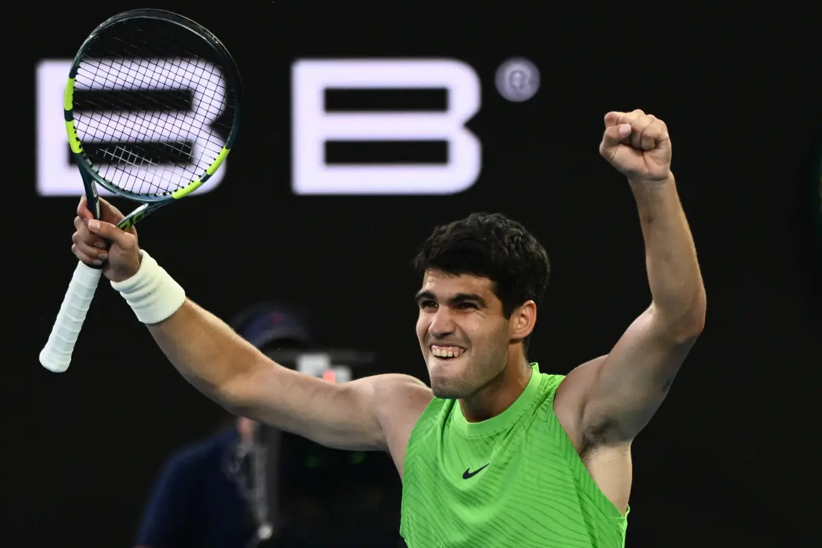 Carlos Alcaraz disputará su primera final del Abierto de Australia 