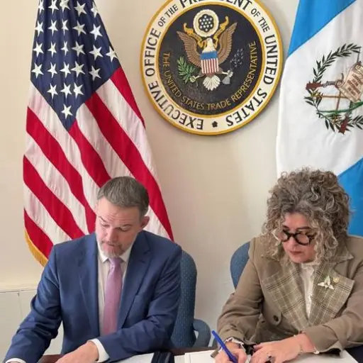 Autoridades de EE. UU. y Guatemala firmaron un acuerdo comercial el 30 de enero de 2026. ,Gobierno de Guatemala