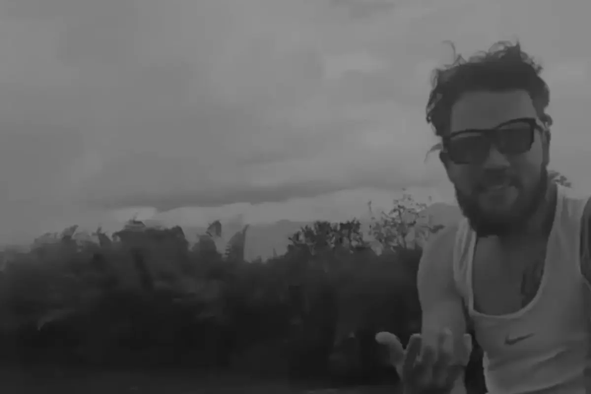 Grabación revela momento previo a tragedia., Captura de pantalla video de X.