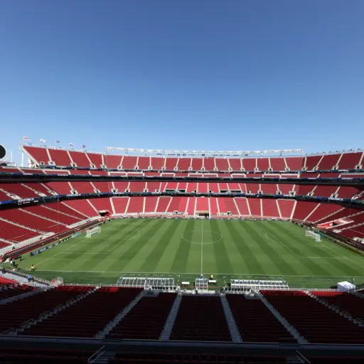 El Levi's Stadium en un partido de la Major League Soccer -MLS- - San José Earthquakes