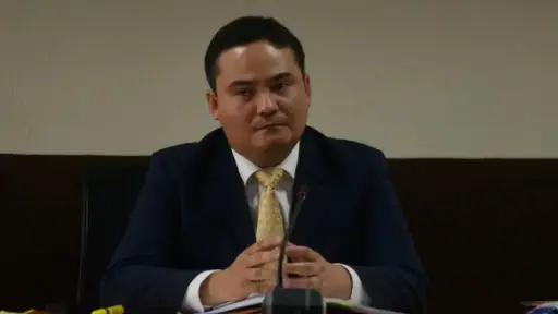 El juez Fredy Orellana fue señalado por la cancelación del Movimiento Semilla. ,Archivo.