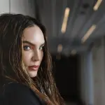Belinda presume su A que sí con fotos en pijama transparentet