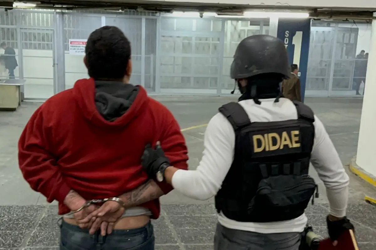 El nicaragüense detenido en San Miguel Petapa tenía en su poder un explosivo., PNC