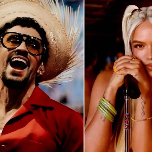 Bad Bunny y Karol G ,Redes sociales