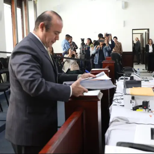 José Alejandro Córdova, procurador de los Derechos Humanos, presentó su expediente para la elección de magistrados del TSE. ,Omar Solís/Emisoras Unidas