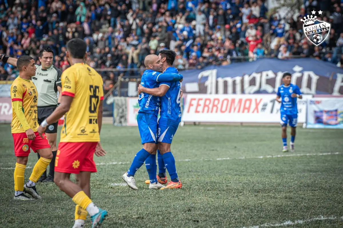 Celebración de Cobán Imperial ante Marquense - Cobán Imperial