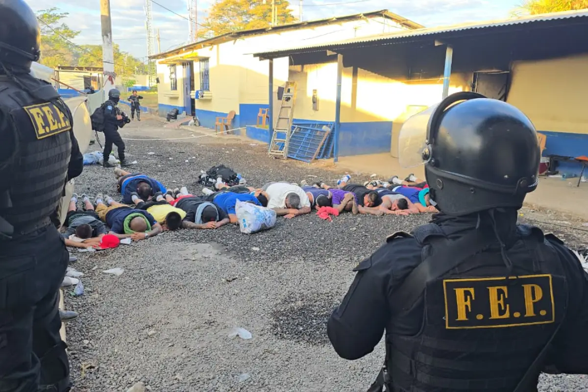 El operativo dentro de Renovación 1 empezó el viernes pasado,, PNC de Guatemala.