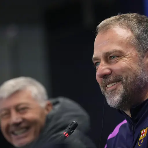 Hansi Flick, técnico del FC Barcelona - EFE