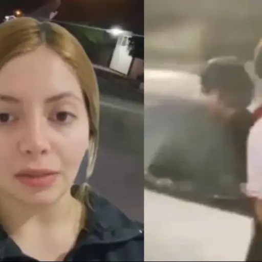 Circula un video de La Nicholette. ,Captura de pantalla video de X.